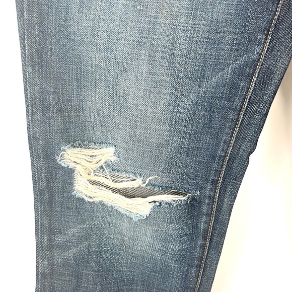 J Brand Aidan Ringer Distressed Slouchy Boyfriend Jeans - Picture 6 of 11